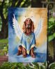 Irish Setter My Angel Garden Flag Mailbox Flag Decorative Yard Flag Banner Outside Patio Artwork Yard Flower Beds, Garden Size, Multicolor