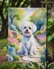 Maltese Spring Path Garden Flag Mailbox Flag Decorative Yard Flag Banner Outside Patio Artwork Yard Flower Beds, Garden Size, Multicolor