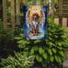 Redbone Coonhound My Angel Garden Flag Mailbox Flag Decorative Yard Flag Banner Outside Patio Artwork Yard Flower Beds, Garden Size, Multicolor