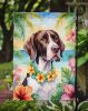 Pointer Luau Garden Flag Mailbox Flag Decorative Yard Flag Banner Outside Patio Artwork Yard Flower Beds, Garden Size, Multicolor