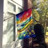 Hypericum or St. John s Wort in Color House Flag Large Porch Sleeve Pole Decorative Outside Yard Banner Artwork Wall Hanging, Polyester, House Size