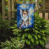 Collie My Angel Garden Flag Mailbox Flag Decorative Yard Flag Banner Outside Patio Artwork Yard Flower Beds, Garden Size, Multicolor
