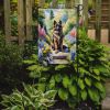 Belgian Tervuren Spring Path Garden Flag Mailbox Flag Decorative Yard Flag Banner Outside Patio Artwork Yard Flower Beds, Garden Size, Multicolor