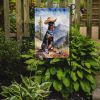 Doberman Pinscher Cowboy Welcome Garden Flag Mailbox Flag Decorative Yard Flag Banner Outside Patio Artwork Yard Flower Beds, Garden Size, Multicolor