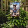 Australian Cattle Dog Cowboy Welcome Garden Flag Mailbox Flag Decorative Yard Flag Banner Outside Patio Artwork Yard Flower Beds, Garden Size
