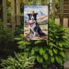 Border Collie Cowboy Welcome Garden Flag Mailbox Flag Decorative Yard Flag Banner Outside Patio Artwork Yard Flower Beds, Garden Size, Multicolor