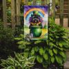 Puli St Patrick's Day Garden Flag Mailbox Flag Decorative Yard Flag Banner Outside Patio Artwork Yard Flower Beds, Garden Size, Multicolor