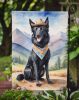 Belgian Sheepdog Cowboy Welcome Garden Flag Mailbox Flag Decorative Yard Flag Banner Outside Patio Artwork Yard Flower Beds, Garden Size, Multicolor