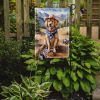 Golden Retriever Cowboy Welcome Garden Flag Mailbox Flag Decorative Yard Flag Banner Outside Patio Artwork Yard Flower Beds, Garden Size, Multicolor