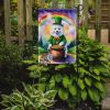 American Eskimo St Patrick's Day Garden Flag Mailbox Flag Decorative Yard Flag Banner Outside Patio Artwork Yard Flower Beds, Garden Size, Multicolor