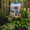 Pekingese Cowboy Welcome Garden Flag Mailbox Flag Decorative Yard Flag Banner Outside Patio Artwork Yard Flower Beds, Garden Size, Multicolor