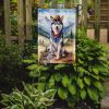 Siberian Husky Cowboy Welcome Garden Flag Mailbox Flag Decorative Yard Flag Banner Outside Patio Artwork Yard Flower Beds, Garden Size, Multicolor