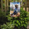 Flat-Coated Retriever Cowboy Welcome Garden Flag Mailbox Flag Decorative Yard Flag Banner Outside Patio Artwork Yard Flower Beds, Garden Size