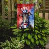 Greyhound Patriotic American Garden Flag Mailbox Flag Decorative Yard Flag Banner Outside Patio Artwork Yard Flower Beds, Garden Size, Multicolor