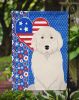 Great Pyrenees USA American Garden Flag Mailbox Flag Decorative Yard Flag Banner Outside Patio Artwork Yard Flower Beds, Garden Size, Multicolor