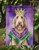 Otterhound King of Mardi Gras Garden Flag Mailbox Flag Decorative Yard Flag Banner Outside Patio Artwork Yard Flower Beds, Garden Size, Multicolor