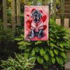 Neapolitan Mastiff My Valentine Garden Flag Mailbox Flag Decorative Yard Flag Banner Outside Patio Artwork Yard Flower Beds, Garden Size, Multicolor