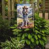 English Setter Cowboy Welcome Garden Flag Mailbox Flag Decorative Yard Flag Banner Outside Patio Artwork Yard Flower Beds, Garden Size, Multicolor