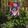 Tibetan Mastiff Patriotic American Garden Flag Mailbox Flag Decorative Yard Flag Banner Outside Patio Artwork Yard Flower Beds, Garden Size