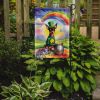 Miniature Pinscher St Patrick's Day Garden Flag Mailbox Flag Decorative Yard Flag Banner Outside Patio Artwork Yard Flower Beds, Garden Size