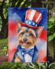 Australian Terrier Patriotic American Garden Flag Mailbox Flag Decorative Yard Flag Banner Outside Patio Artwork Yard Flower Beds, Garden Size
