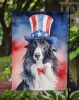 Borzoi Patriotic American Garden Flag Mailbox Flag Decorative Yard Flag Banner Outside Patio Artwork Yard Flower Beds, Garden Size, Multicolor