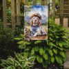 Clumber Spaniel Cowboy Welcome Garden Flag Mailbox Flag Decorative Yard Flag Banner Outside Patio Artwork Yard Flower Beds, Garden Size, Multicolor