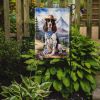 English Springer Spaniel Cowboy Welcome Garden Flag Mailbox Flag Decorative Yard Flag Banner Outside Patio Artwork Yard Flower Beds, Garden Size