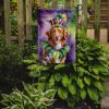 Nova Scotia Duck Tolling Retriever King of Mardi Gras Garden Flag Mailbox Flag Decorative Yard Flag Banner Outside Patio Artwork Yard Flower Beds