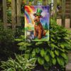 Irish Terrier St Patrick's Day Garden Flag Mailbox Flag Decorative Yard Flag Banner Outside Patio Artwork Yard Flower Beds, Garden Size, Multicolor