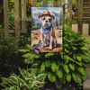 American Bulldog Cowboy Welcome Garden Flag Mailbox Flag Decorative Yard Flag Banner Outside Patio Artwork Yard Flower Beds, Garden Size, Multicolor