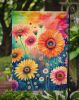 Gerbera Daisies in Color Garden Flag Mailbox Flag Decorative Yard Flag Banner Outside Patio Artwork Yard Flower Beds, Garden Size, Multicolor