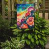 Peonies in Color Garden Flag Mailbox Flag Decorative Yard Flag Banner Outside Patio Artwork Yard Flower Beds, Garden Size, Multicolor