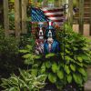 All American English Springer Spaniel Garden Flag Mailbox Flag Decorative Yard Flag Banner Outside Patio Artwork Yard Flower Beds, Garden Size