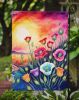 Lisianthus in Color Garden Flag Mailbox Flag Decorative Yard Flag Banner Outside Patio Artwork Yard Flower Beds, Garden Size, Multicolor