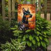 Doberman Pinscher Fall Garden Flag Mailbox Flag Decorative Yard Flag Banner Outside Patio Artwork Yard Flower Beds, Garden Size, Multicolor
