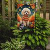 Poodle Fall Garden Flag Mailbox Flag Decorative Yard Flag Banner Outside Patio Artwork Yard Flower Beds, Garden Size, Multicolor
