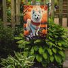 American Eskimo Fall Garden Flag Mailbox Flag Decorative Yard Flag Banner Outside Patio Artwork Yard Flower Beds, Garden Size, Multicolor