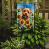 Norfolk Terrier in Sunflowers Garden Flag Mailbox Flag Decorative Yard Flag Banner Outside Patio Artwork Yard Flower Beds, Garden Size, Multicolor