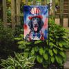 Curly-Coated Retriever Patriotic American Garden Flag Mailbox Flag Decorative Yard Flag Banner Outside Patio Artwork Yard Flower Beds, Garden Size