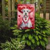 Sealyham Terrier My Valentine Garden Flag Mailbox Flag Decorative Yard Flag Banner Outside Patio Artwork Yard Flower Beds, Garden Size, Multicolor