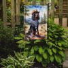 Gordon Setter Cowboy Welcome Garden Flag Mailbox Flag Decorative Yard Flag Banner Outside Patio Artwork Yard Flower Beds, Garden Size, Multicolor