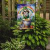 Shih Tzu St Patrick's Day Garden Flag Mailbox Flag Decorative Yard Flag Banner Outside Patio Artwork Yard Flower Beds, Garden Size, Multicolor