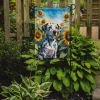 Dalmatian in Sunflowers Garden Flag Mailbox Flag Decorative Yard Flag Banner Outside Patio Artwork Yard Flower Beds, Garden Size, Multicolor
