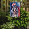 English Setter Patriotic American Garden Flag Mailbox Flag Decorative Yard Flag Banner Outside Patio Artwork Yard Flower Beds, Garden Size, Multicolor