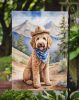 Goldendoodle Cowboy Welcome Garden Flag Mailbox Flag Decorative Yard Flag Banner Outside Patio Artwork Yard Flower Beds, Garden Size, Multicolor