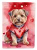 Norfolk Terrier My Valentine Garden Flag Mailbox Flag Decorative Yard Flag Banner Outside Patio Artwork Yard Flower Beds, Garden Size, Multicolor