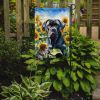 Cane Corso in Sunflowers Garden Flag Mailbox Flag Decorative Yard Flag Banner Outside Patio Artwork Yard Flower Beds, Garden Size, Multicolor