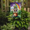 Lhasa Apso St Patrick's Day Garden Flag Mailbox Flag Decorative Yard Flag Banner Outside Patio Artwork Yard Flower Beds, Garden Size, Multicolor