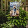 Komondor Cowboy Welcome Garden Flag Mailbox Flag Decorative Yard Flag Banner Outside Patio Artwork Yard Flower Beds, Garden Size, Multicolor